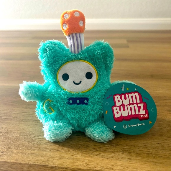 BumBumz by RUSS – GroovyGuitarBumz Plush – GroovyBumz Series, Mini – NWT - Picture 1 of 5